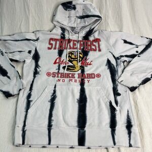Cobra Kai Strike First Karate Kid Martial Art Tie Dye Hoodie Men Sz Medium 38/40